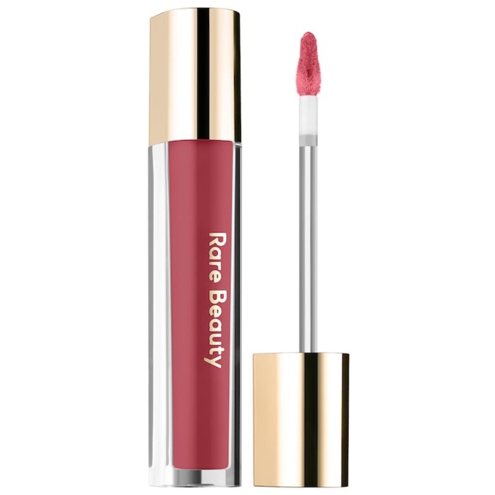 💗 Rare Beauty Stay Vulnerable Glossy Lip Balm – Nearly Mauve (NIB) 🎀🫦